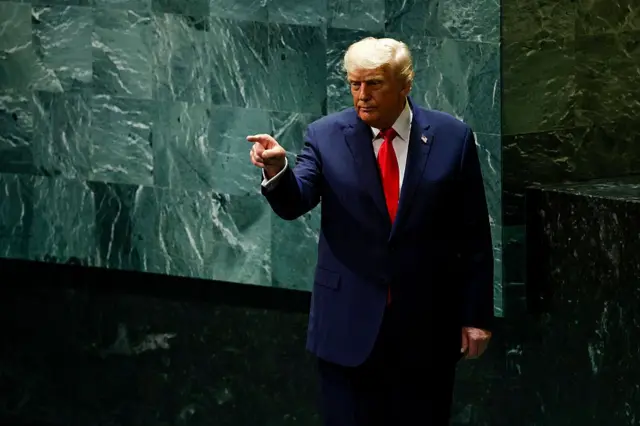 With Whom Does Trump Never Fight?